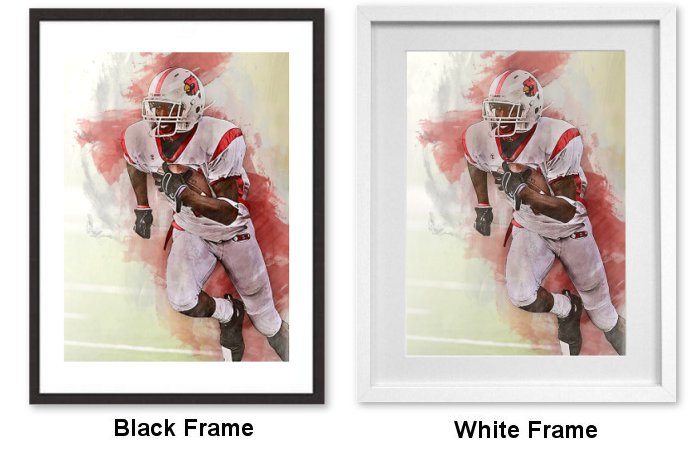 Quarterback Framed Print